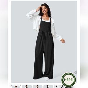 Halara Waffle Overalls